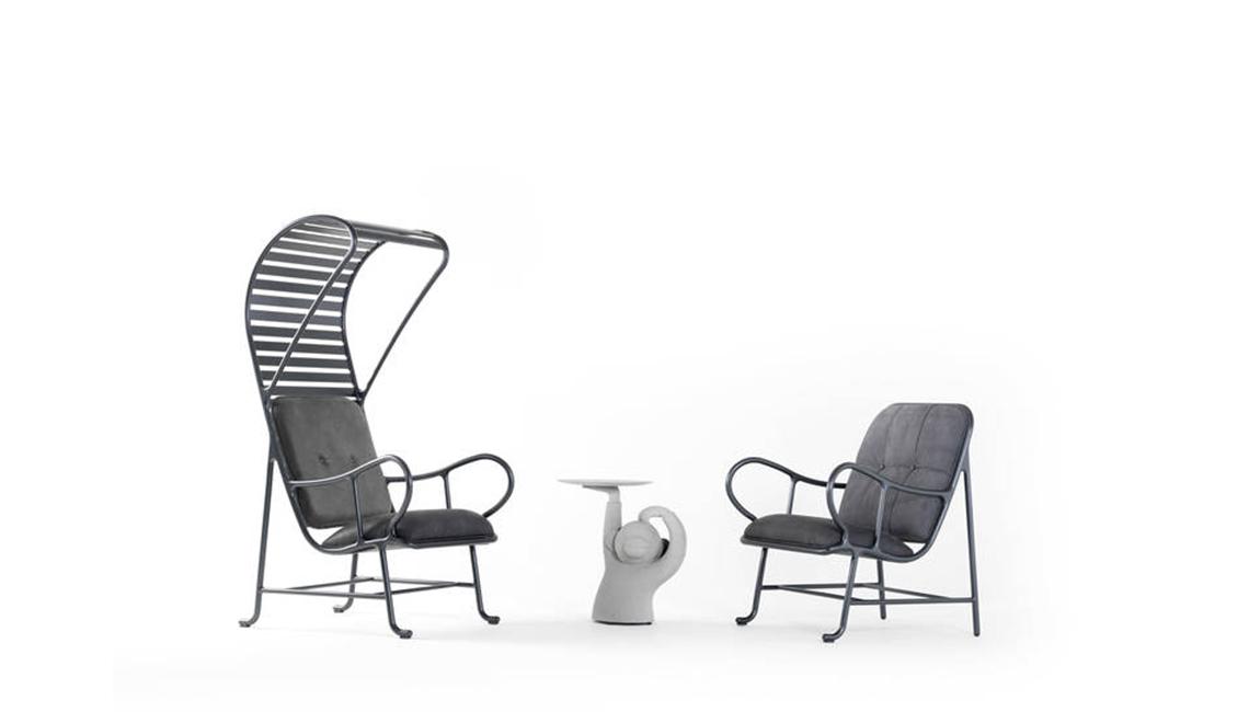 BUTACAS-SILLÓN CON PÉRGOLA GARDENIAS - INDOOR休闲椅