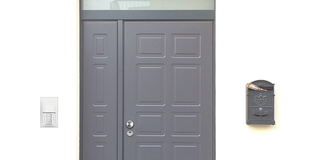 Security doors double leaf classe2 EGIDA 200C防盗门