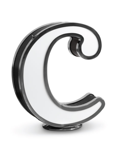 DELIGHTFULLLETTER C GRAPHIC台灯