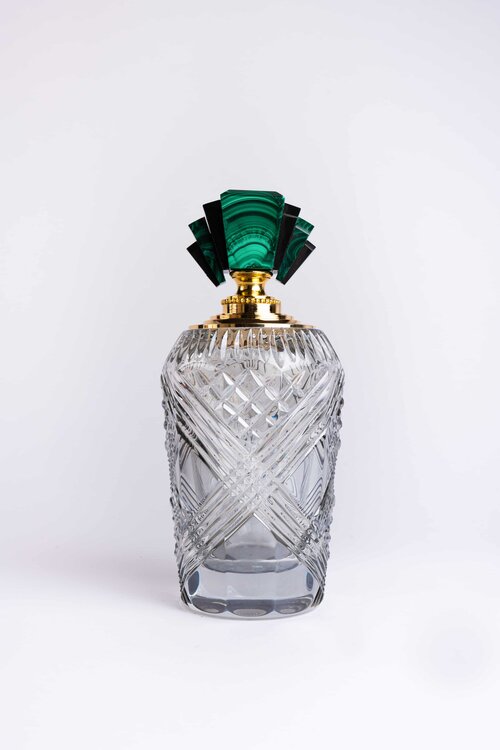 Tosco TicciatiThe Deco Jewel 灰色香水瓶 孔雀石