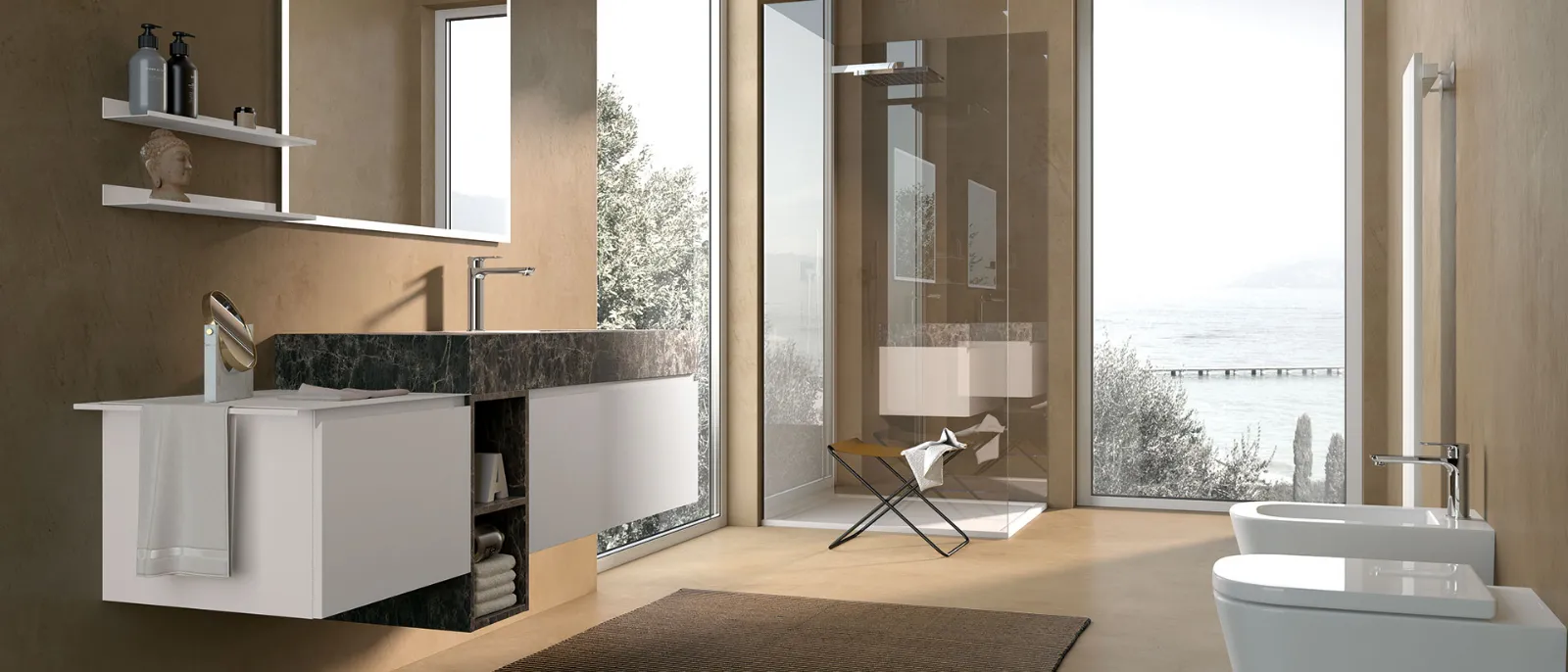 ARCHEDAGOLA 12悬挂式浴室柜