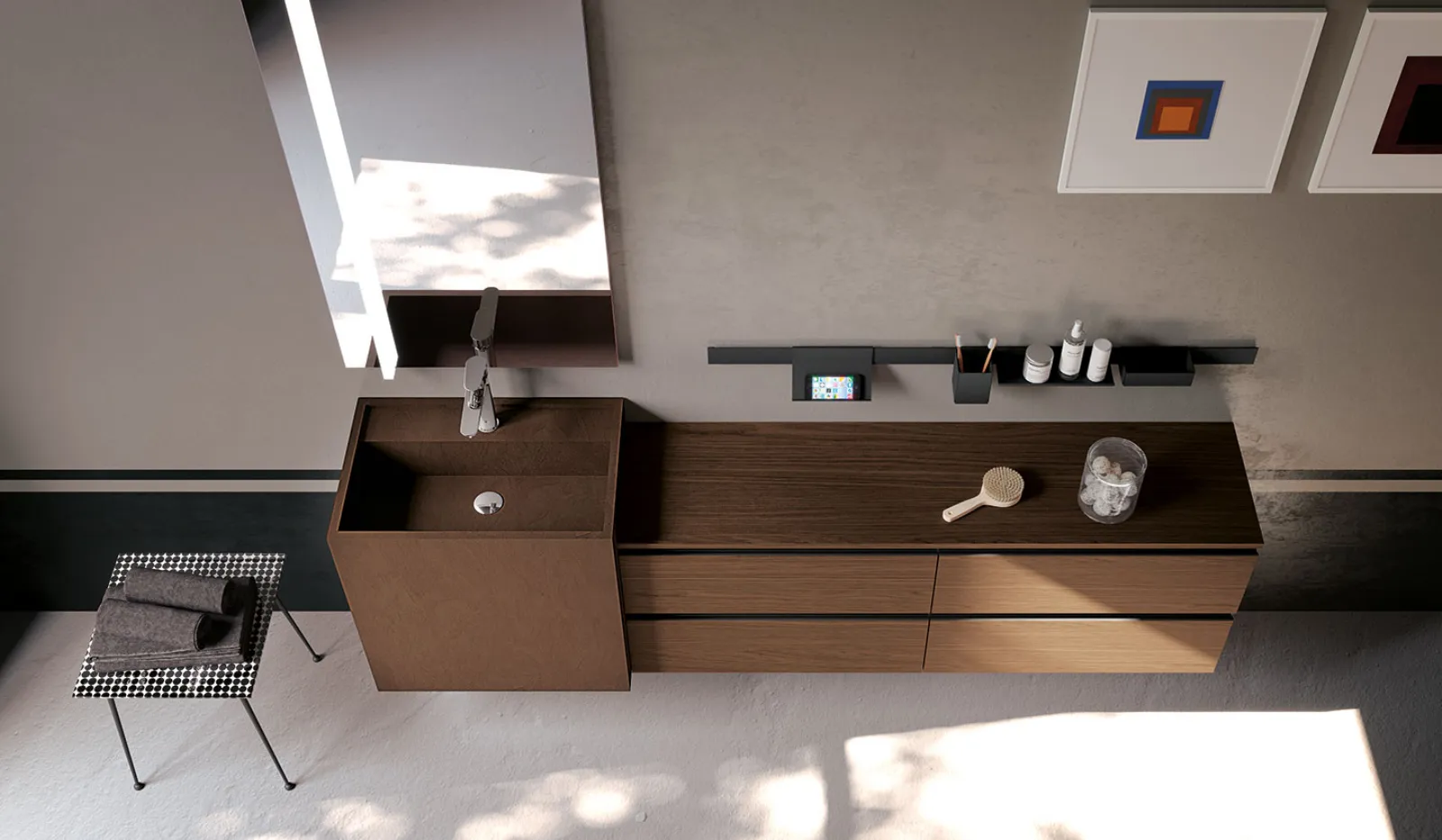 ARCHEDALINEA 08悬挂式浴室柜