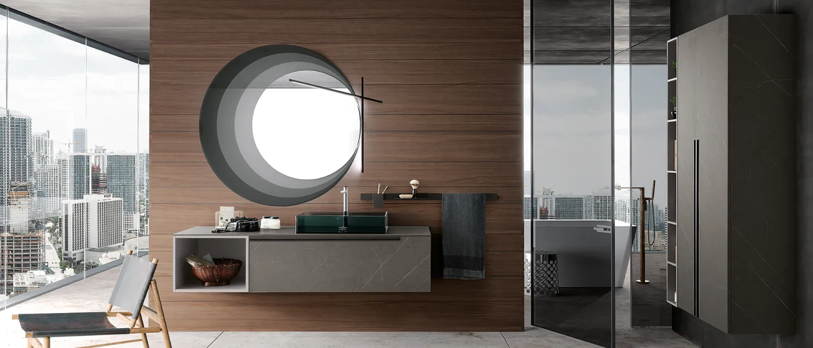 ARCHEDASide 01悬挂式浴室柜