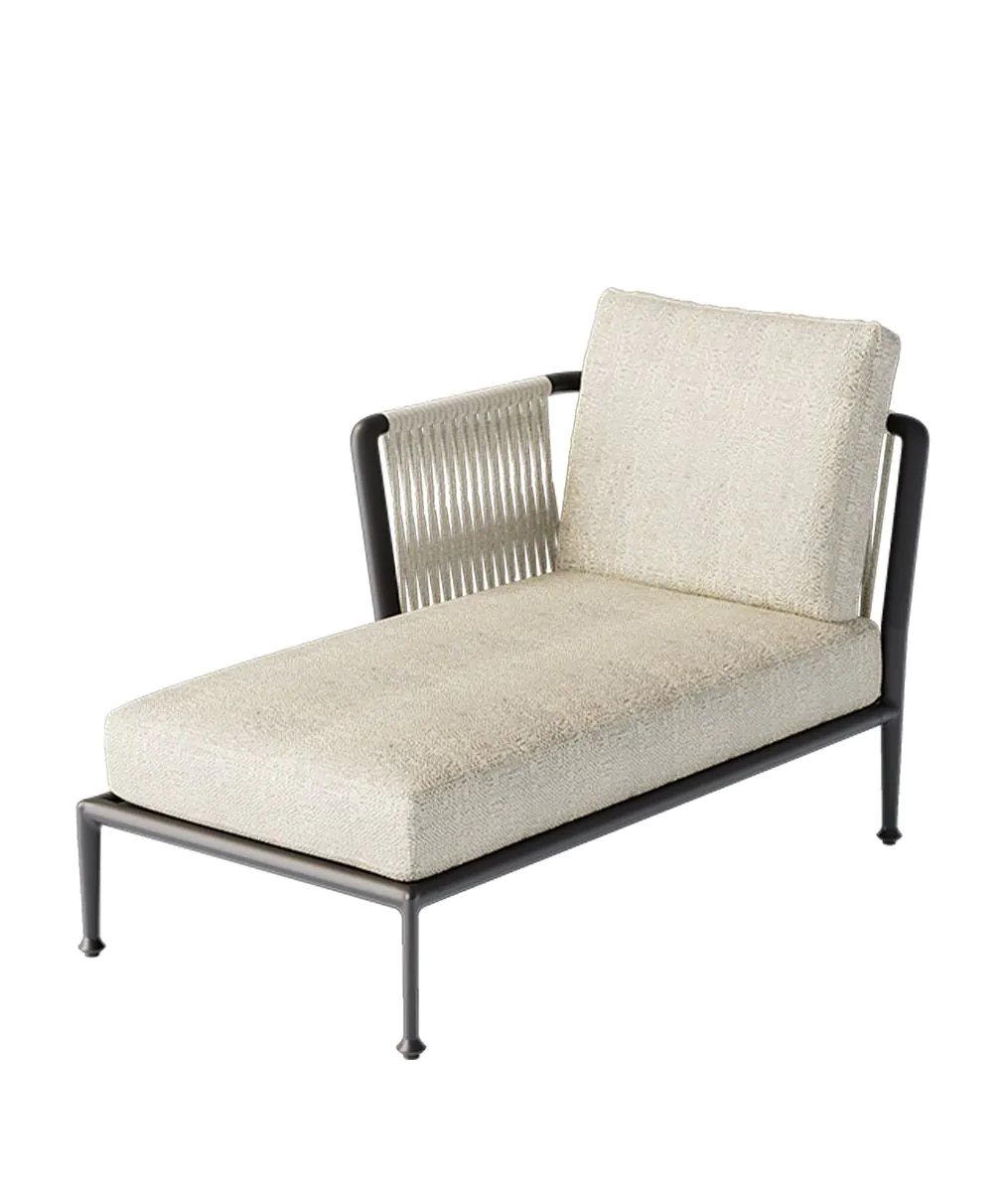 UnopiuModulo lounge destro Treble组合沙发右模块